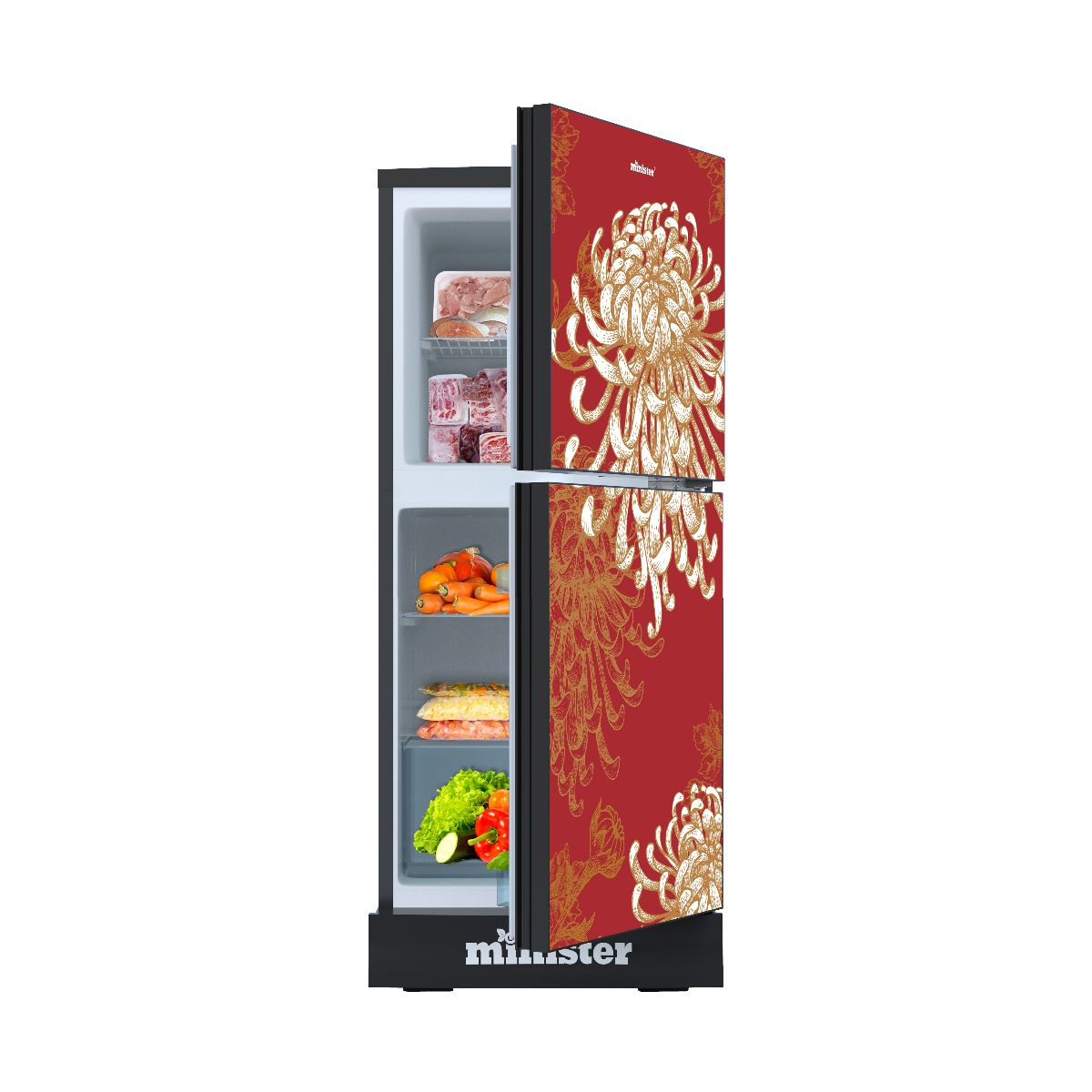MINISTER Refrigerator M-242 EL RED SPIDER 242 Ltr